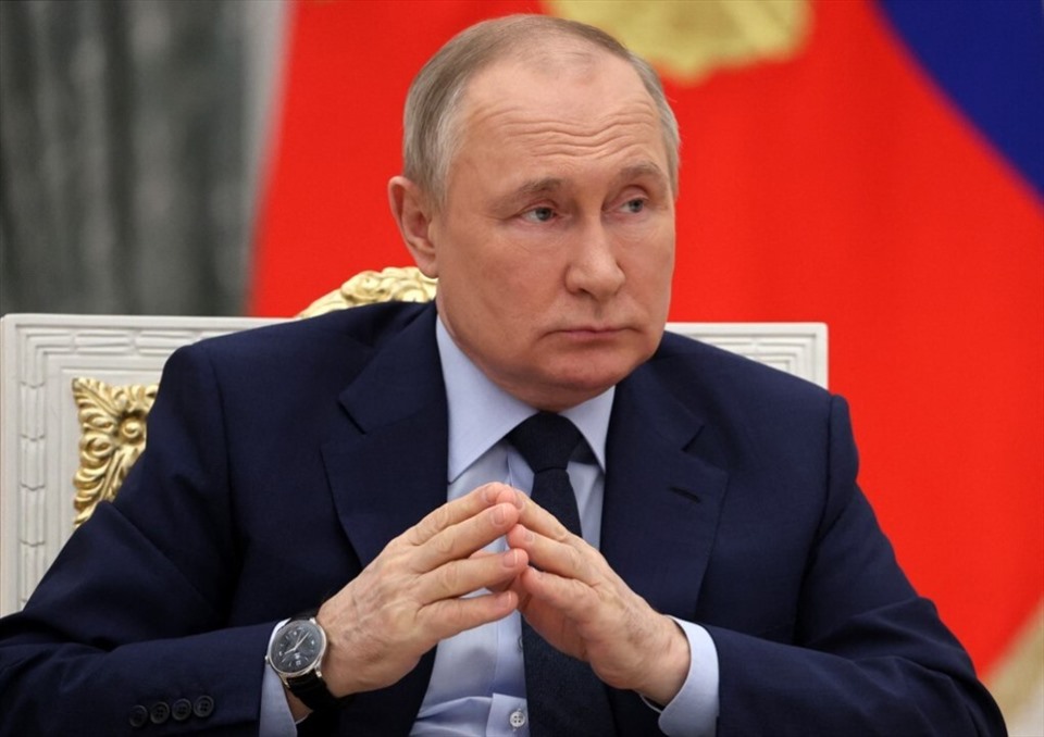 Tổng thống Putin nói Châu Âu “tự sát” nếu cấm năng lượng của Nga. Ảnh: AFP
