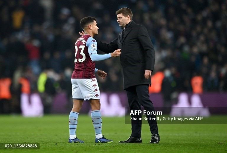 Coutinho và Gerrad đứng trước cơ hội lịch sử. Ảnh: AFP
