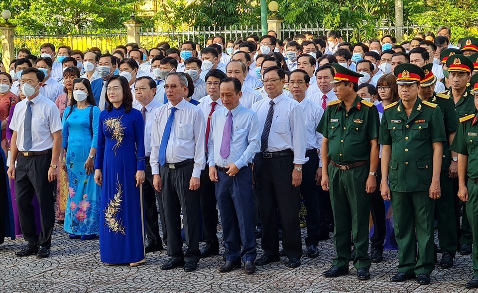 Sáng ngày 19.5.2022, tỉnh Bạc Liêu long trọng kỷ niệm 132 năm Ngày sinh Chủ tịch Hồ Chí Minh tại Đền thờ Bác Hồ ở xã Châu Thới, huyện Vĩnh Lợi, tỉnh Bạc Liêu.