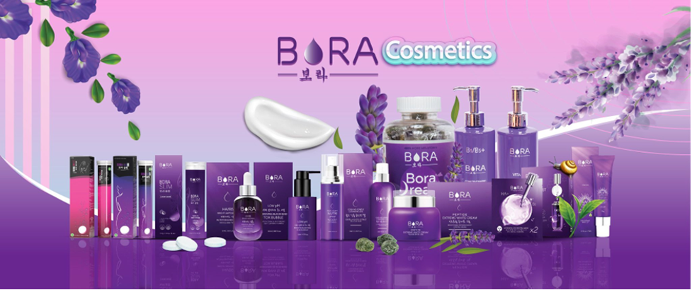 Bora Cosmetics giúp chăm sóc toàn diện cho vẻ đẹp phụ nữ