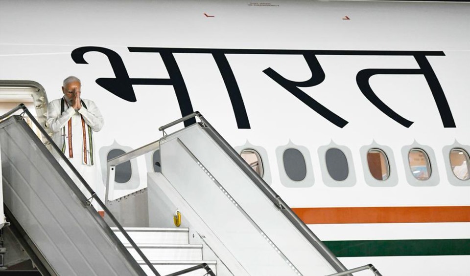 The Prime Minister of India is on his way to visit Europe.  Photo: Office of the Prime Minister of India