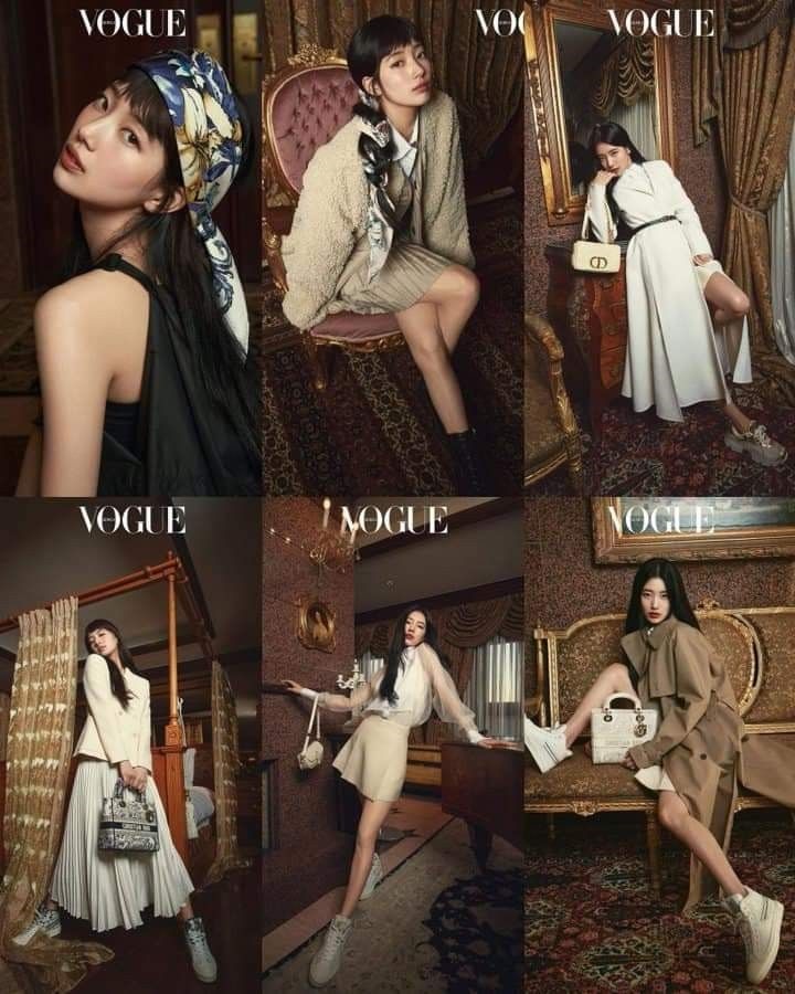 Suzy xuất hiện trên các tạp chí...Ảnh: Vogue Hong Kong
