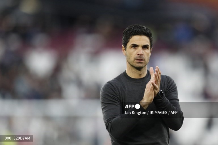 Mikel Arteta vẫn tỏ ra thận trọng với phong độ hiện tại của Arsenal. Ảnh: AFP