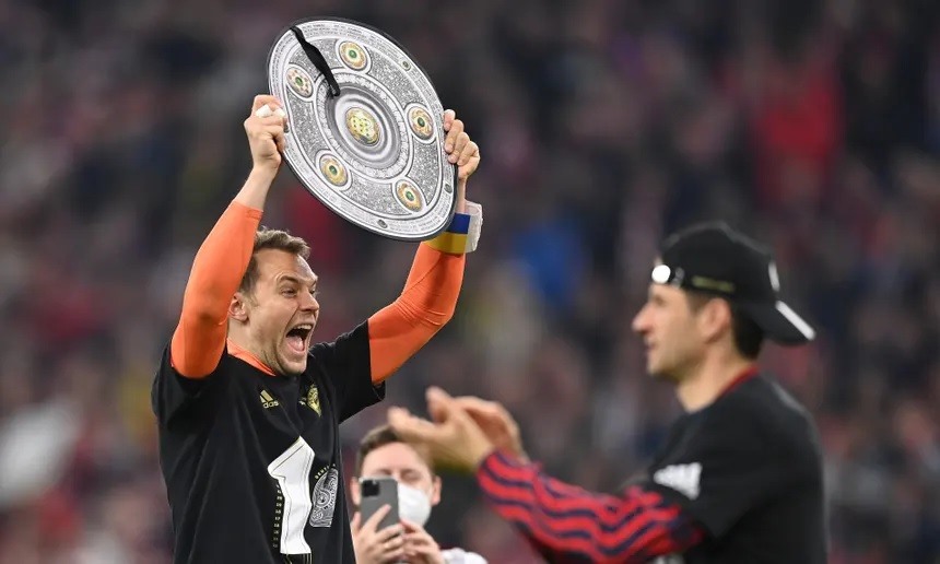 Neuer là một trong những sản phẩm thành công được Bayern mua về và đào tạo. Ảnh: AFP