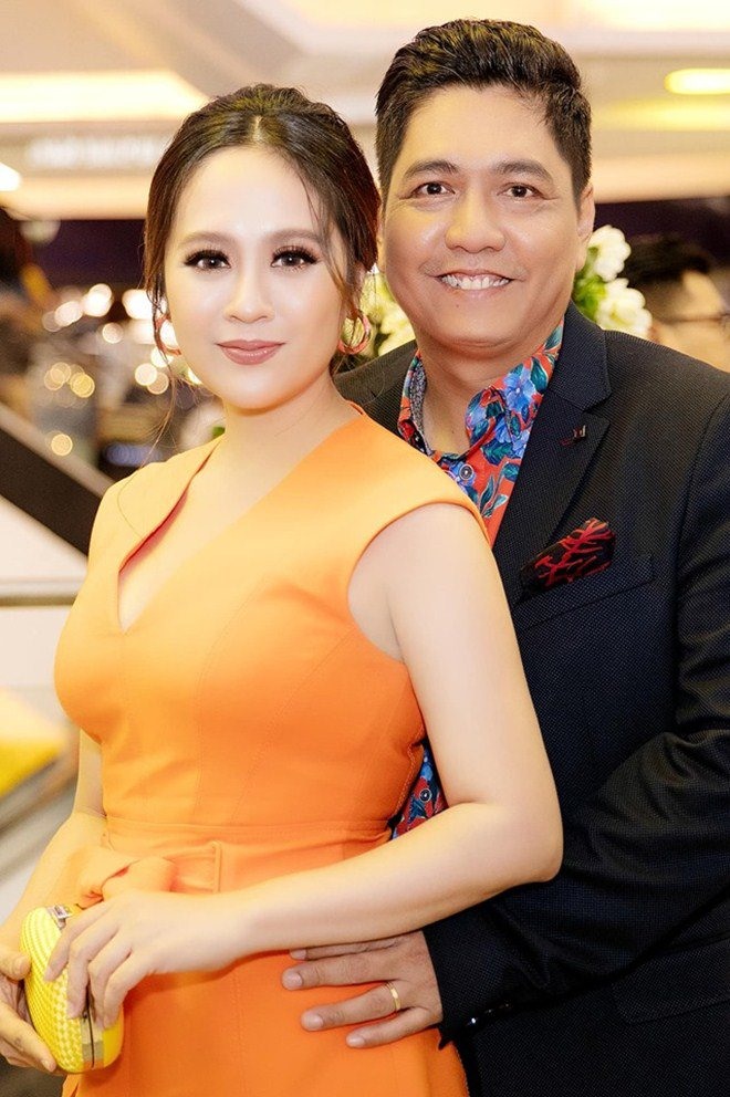 Vợ chồng Thanh Thuý - Đức Thịnh là một trong những cặp đôi được mến mộ trong showbiz Việt. Ảnh: NVCC