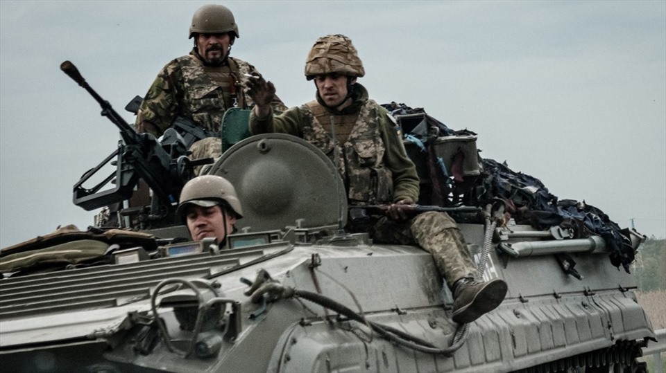 Quân nhân Ukraina. Ảnh: AFP