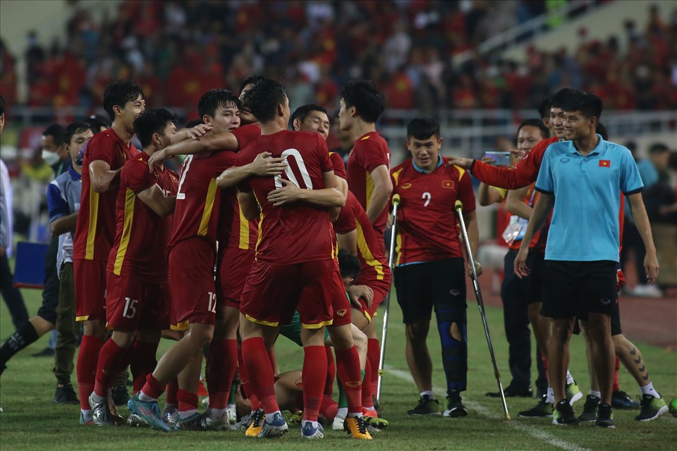 Càng ý nghĩa hơn khi U23 Việt Nam giành huy chương vàng ngay trên sân nhà.