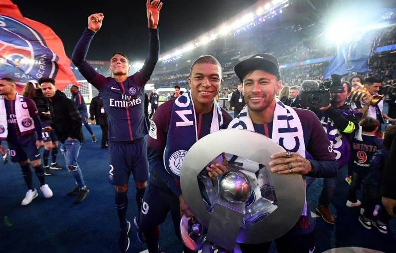 Bayern Munich, PSG và Real Madrid đều sớm giành chức vô địch. Ảnh: AFP