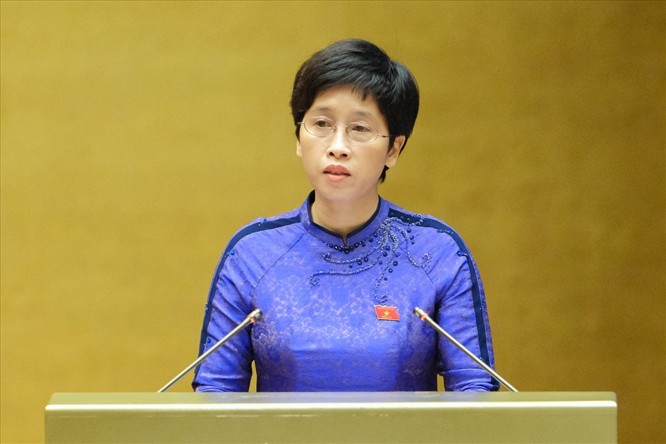bà Nguyễn Thị Phú Hà - Phó chủ nhiệm Uỷ ban Tài chính, Ngân sách