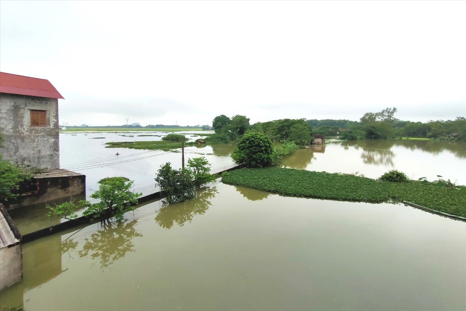Ông Nguyễn Thế Anh - Chủ tịch UBND huyện Thiệu Hóa cho biết,trên địa bàn những ngày qua liên tục mưa lớn, kéo dài, cùng với nước đổ về từ thượng nguồn, dẫn đến một số điểm trên địa bàn huyện bị ngập cục bộ.