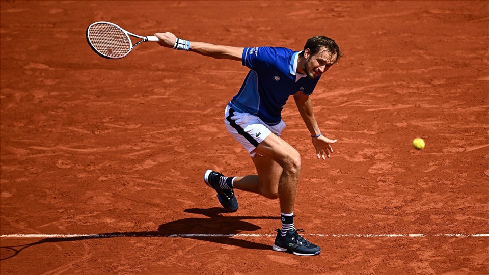 Medvedev không mất quá nhiều sức ở trận đấu vòng 1. Ảnh: ATP