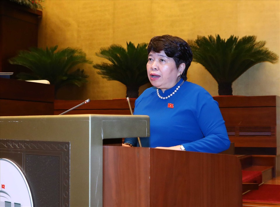 bà Nguyễn Thuý Anh – Chủ nhiệm Uỷ ban Xã hội của Quốc hội. Ảnh: Quochoi