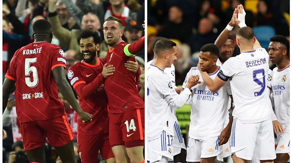 Liverpool và Real Madrid đi trên hành trình không giống nhau ở Champions League mùa giải này. Ảnh: Marca