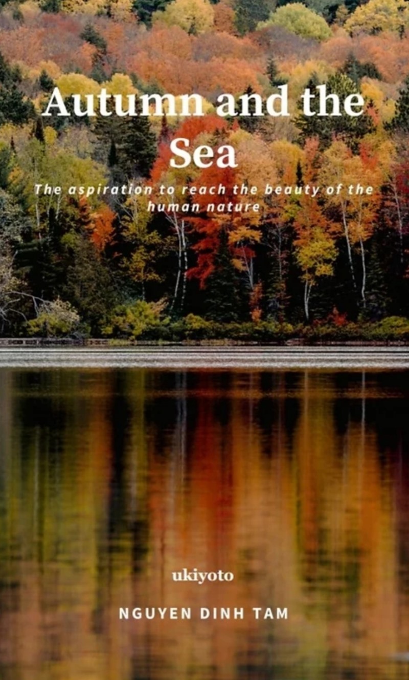 Bìa sách “Mùa thu và biển cả“. Ảnh: NVCC
