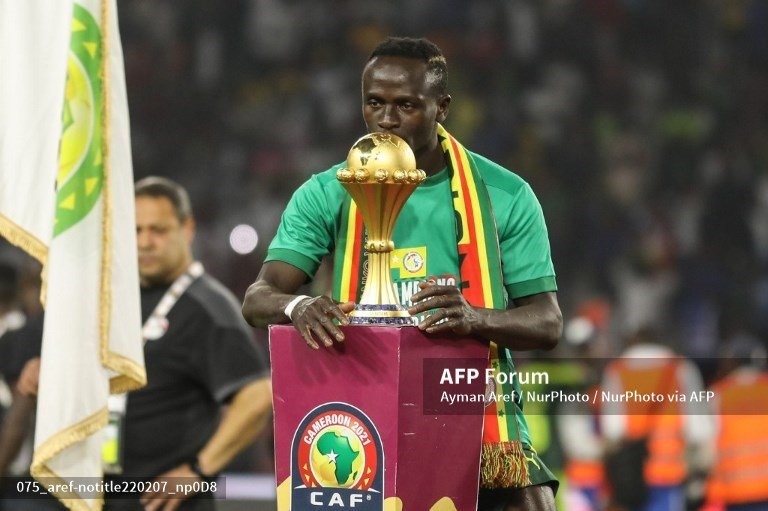 Tiền đạo người Senegal đang trải qua năm 2022 rất thành công cùng Liverpool và đội tuyển quốc gia. Ảnh: AFP
