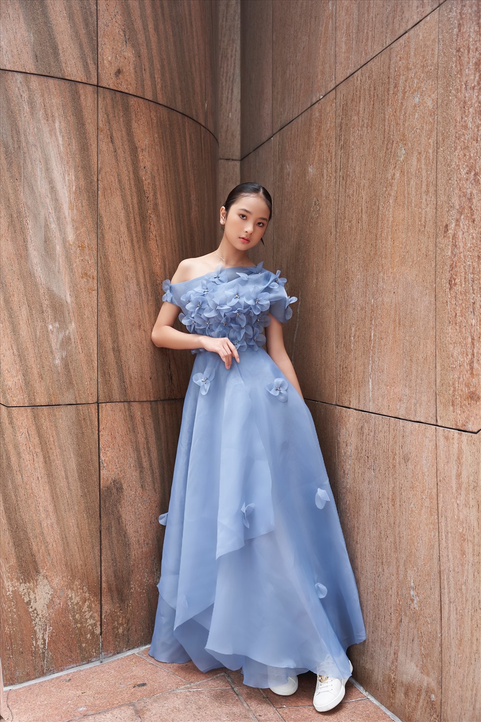 Bộ ảnh ấn tượng của các người mẫu nhí tham dự Tuần lễ thời trang Quốc tế Việt Nam. Ảnh: ST.