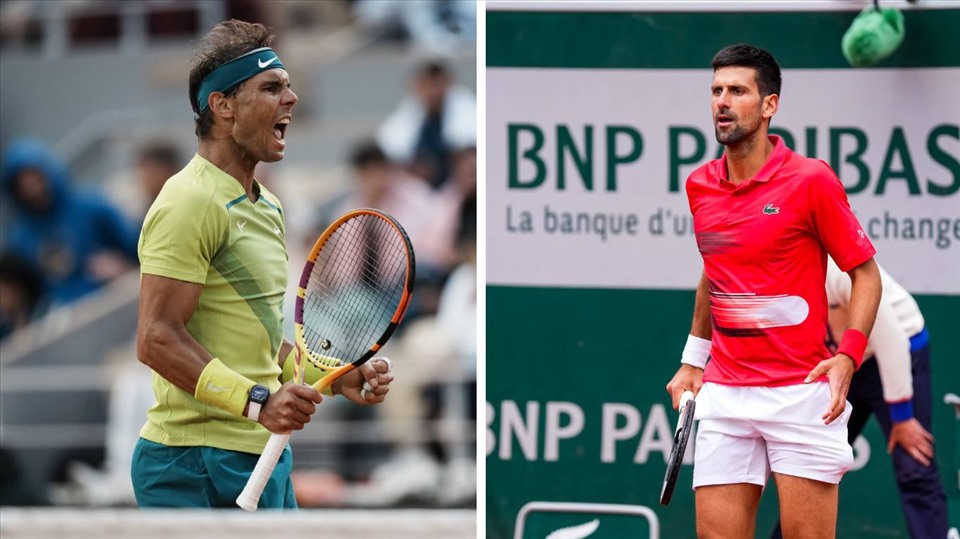 Nadal và Novak Djokovic sẽ lần thứ 10 đụng độ tại Roland Garros. Ảnh: ATP