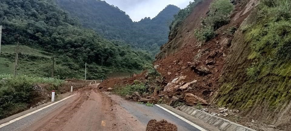 Sạt lở đất gây thiệt hại về cả người và tài sản trên địa bàn tỉnh Cao Bằng.