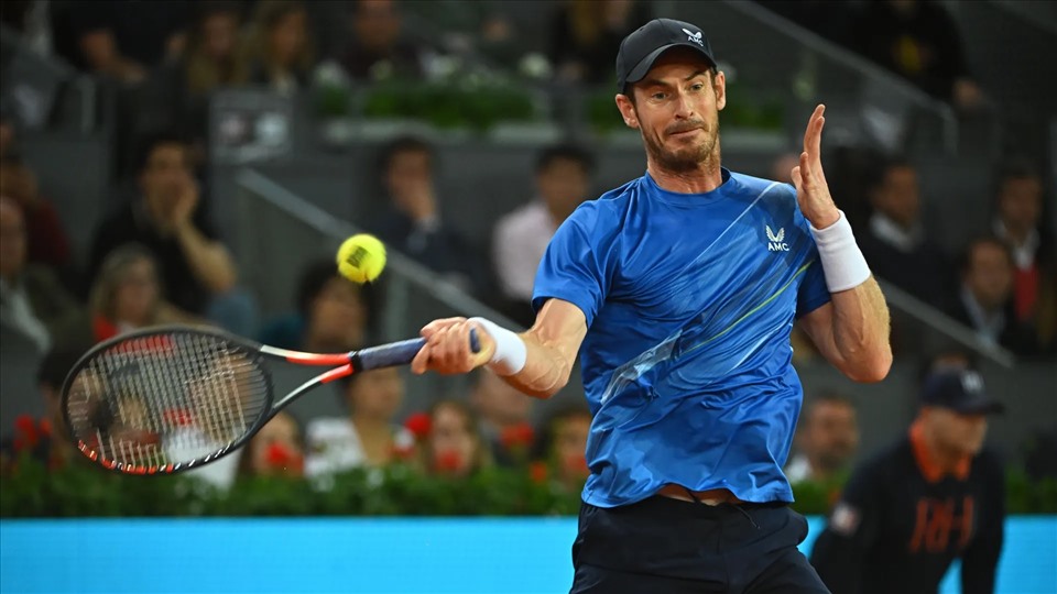 Andy Murray sẽ đối đầu Djokovic ở vòng 3. Ảnh: ATP