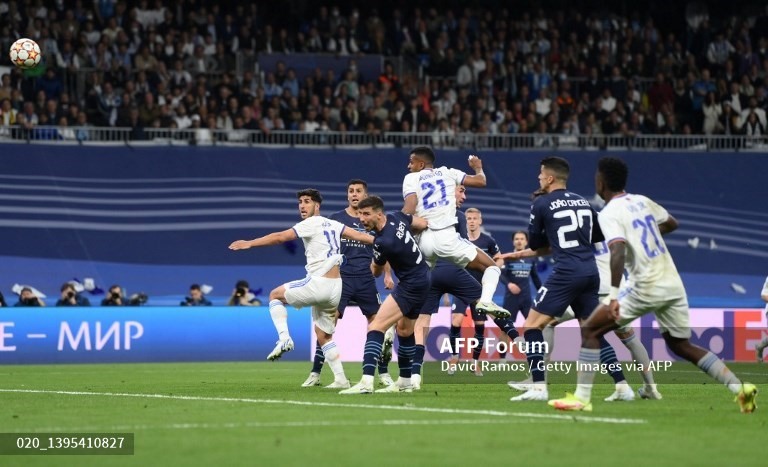 Nhưng 2 bàn thắng trong vòng hơn 1 phút của Rodrygo đã đưa Real Madrid “trở về từ cõi chết“... Ảnh: AFP