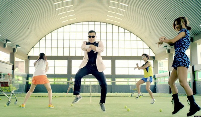 “Gangnam Style” giúp âm nhạc Hàn Quốc vươn ra thế giới. Ảnh: Xinhua