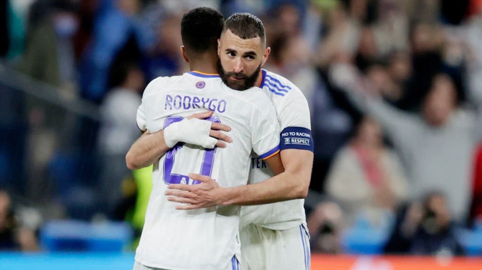 Những người hùng của Real Madrid. Ảnh: AFP