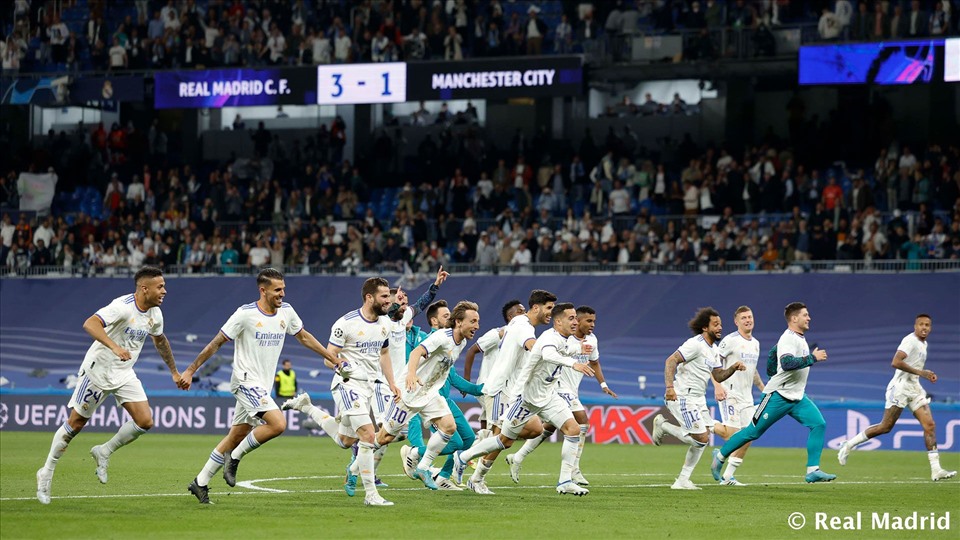 ... Real Madrid ở Champions League là “hiện tượng huyền bí“. Ảnh: Real Madrid