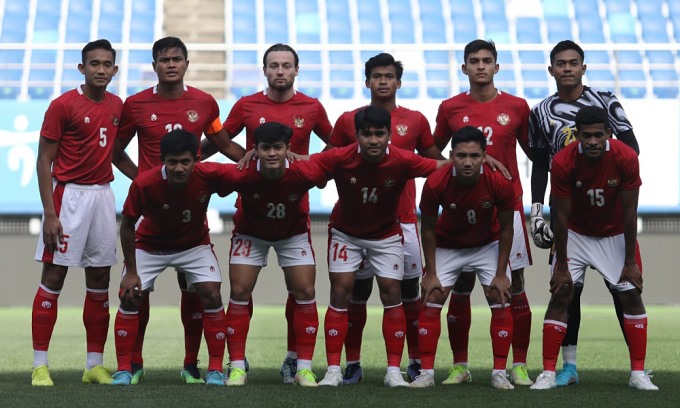 U23 Indonesia có sự tiến bộ vượt bật trong thời gian qua. Ảnh: PSSI