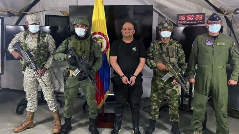 The notorious Colombian drug lord has been arrested after years of hiding.  Photo: AFP