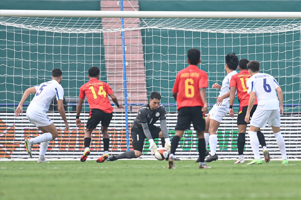 U23 Philippines có trận ra quân thành công tại SEA Games 31. Ảnh: Hải Nguyễn
