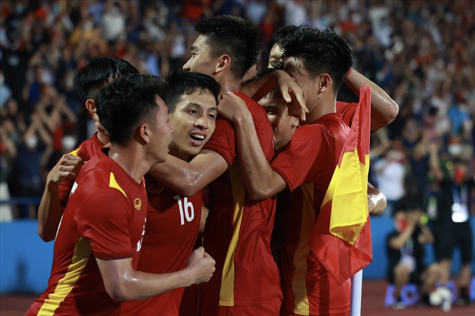 Hùng Dũng là linh hồn trong lối chơi của U23 Việt Nam. Ảnh: Hải Nguyễn