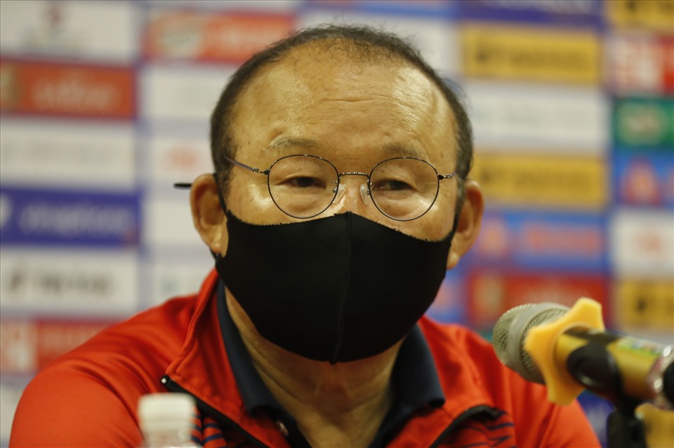 Huấn luyện viên Park Hang-seo khởi đầu thuận lợi trận ra quân SEA Games 31. Ảnh: VFF