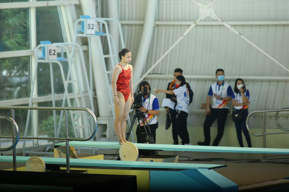 Ở nội dung đơn nữ cầu mềm 3m, tuyển nhảy cầu Việt Nam hai vận động viên tham dự là Ngô Phương Mai và Nguyễn Phương Anh.