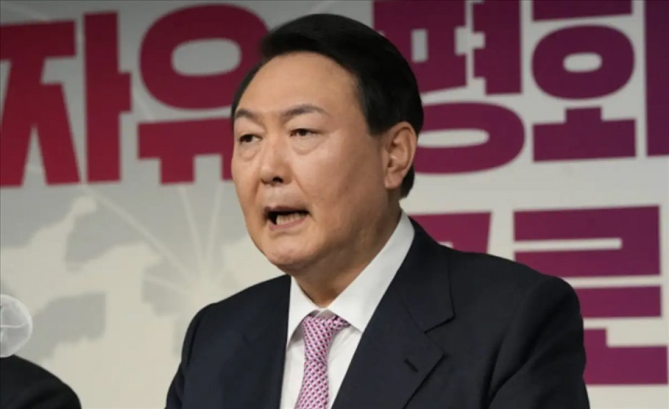 Tổng thống đắc cử Yoon Suk-yeol sẽ nhậm chức vào ngày 10.5.2022. Ảnh: AFP