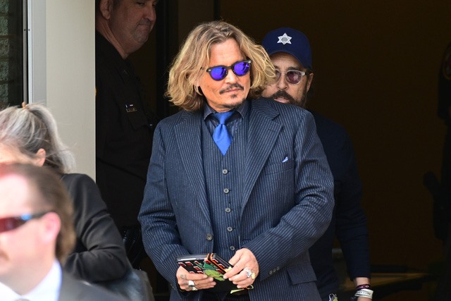 Johnny Depp sẽ tung bằng chứng phản bác lại cáo buộc của vợ cũ. Ảnh: Xinhua
