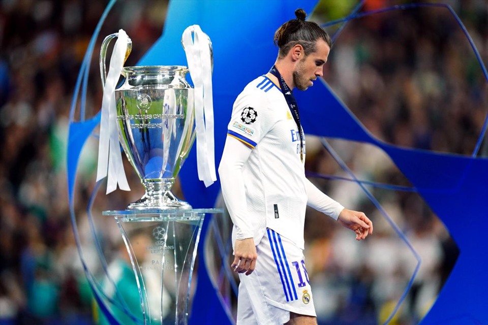 Tuy có những năm cuối không được như ý trong màu áo đội bóng Hoàng gia nhưng Gareth Bale vẫn được cho là thành công ở sân Bernabeu với những đóng góp quan trọng trong các danh hiệu vô địch. Ảnh: UEFA