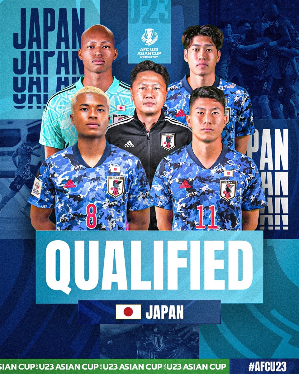 U23 Nhật Bản. Ảnh: AFC.
