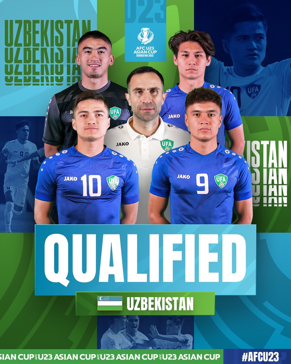 U23 Uzbekistan. Ảnh: AFC.