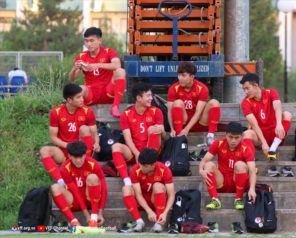 Tối 10.6, U23 Việt Nam có buổi tập cuối cùng hướng đến trận đấu gặp U23 Saudi Arabia trong khuôn khổ tứ kết U23 Châu Á 2022.