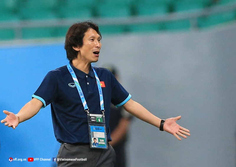 Huấn luyện viên Gong Oh-kyun đã chuẩn bị mọi phương án cho U23 Việt Nam. Ảnh: Lâm Thoả/VFF