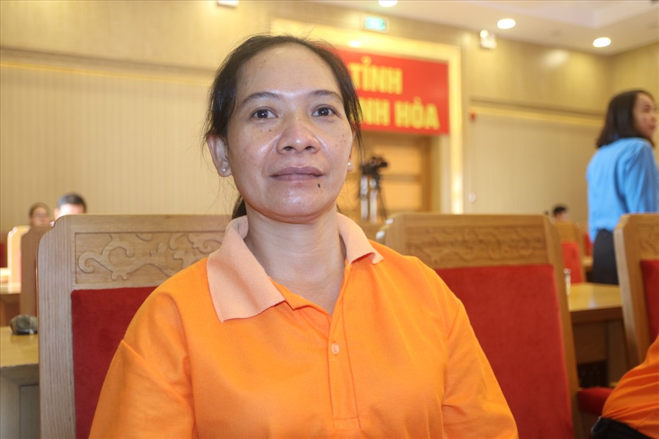 Chị Dương Thị Thanh Ân