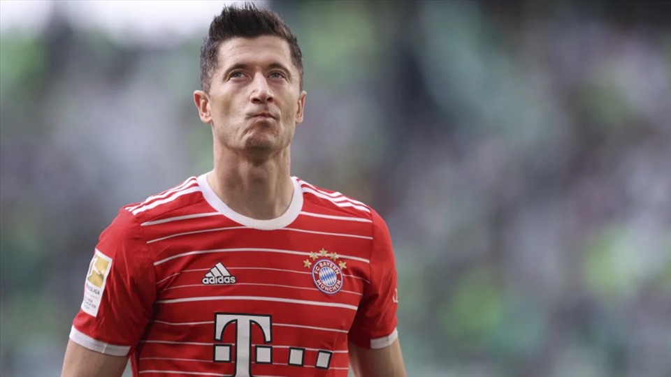Lewandowski đã bày tỏ nguyện vọng rời Bayern Munich hè này. Ảnh: AFP.