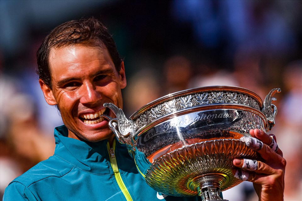 Chức vô địch Roland Garros và các danh hiệu trong nửa đầu năm 2022 chỉ giúp Rafael Nadal lên thứ 4 hiện tại. Ảnh: Roland Garros