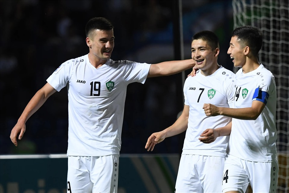 Nhưng U23 Uzbekistan đang có tinh thần tốt để kéo dài trận đấu đến điểm có lợi cho họ. Ảnh: AFC