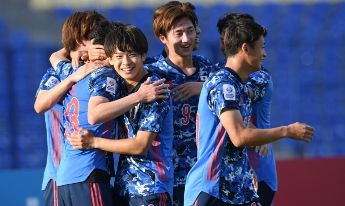 U23 Nhật Bản có lợi thế về khán giả dù đá sân khách. Ảnh: AFC