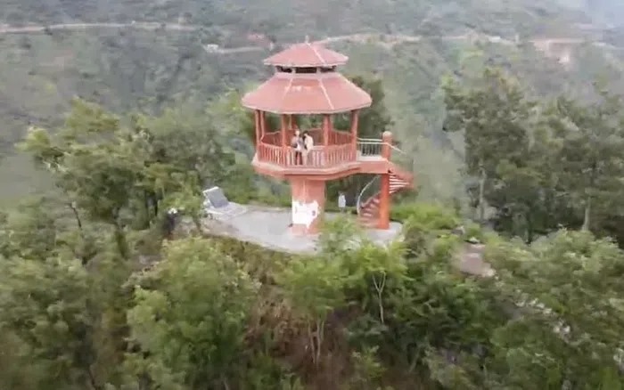 Đài vọng cảnh ở Hà Giang.