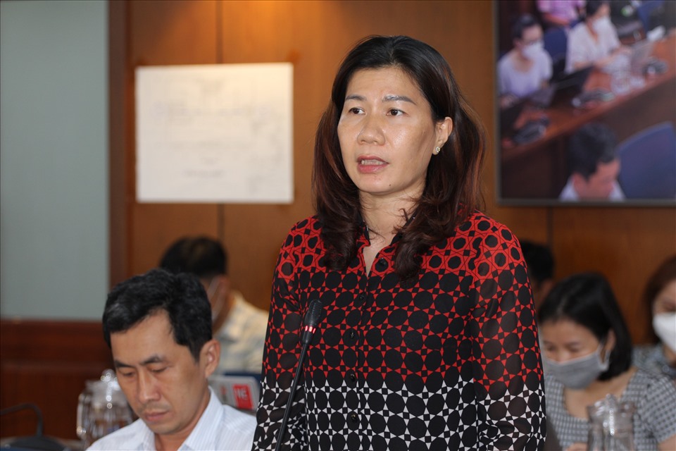 Bà Vũ Minh Huyền - Phó trưởng Ban quản lý đường sắt đô thị TPHCM.   Ảnh: Thành Nhân