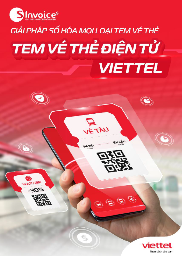 Giải pháp Tem/Vé/Thẻ điện tử Viettel đang được nhiều đơn vị tin dùng