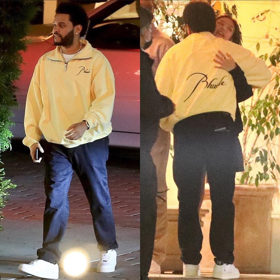 Hồi tháng 11 năm ngoái, Jennie lộ ảnh đi ăn cùng đạo diễn “The Idol“, ca sĩ The Weeknd, dấy lên nghi vấn hẹn hò và hợp tác chung. Ảnh: AFP