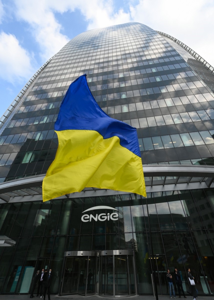 Trụ sở của công ty năng lượng Pháp Engie. Ảnh: AFP